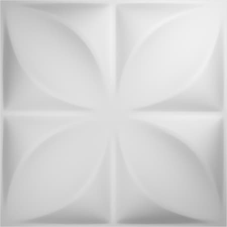 Ekena Millwork 19 5/8in. W x 19 5/8in. H Alexa EnduraWall Decorative 3D Wall Panel Covers, Total 32.1 Sq. Ft., 12PK WP20X20ALWH-CASE-12